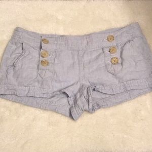 Button up shorts